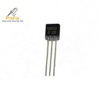 Transistor pnp s8550 0.5a 40v to-92
