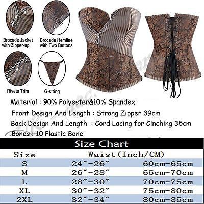 Áo corset cúp ngực sọc nâu