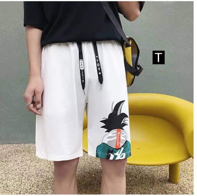 Quần đùi in hình người quay lưng TTS476