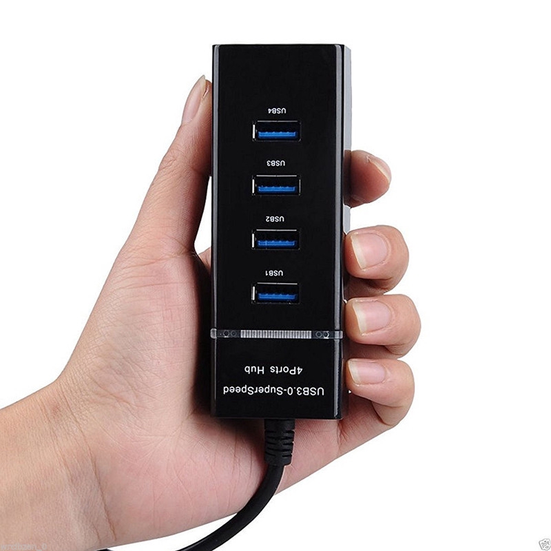 Hub Chia 4 Cổng Usb 3.0 Tốc Độ Cao Với 4 Cổng Usb 3.0