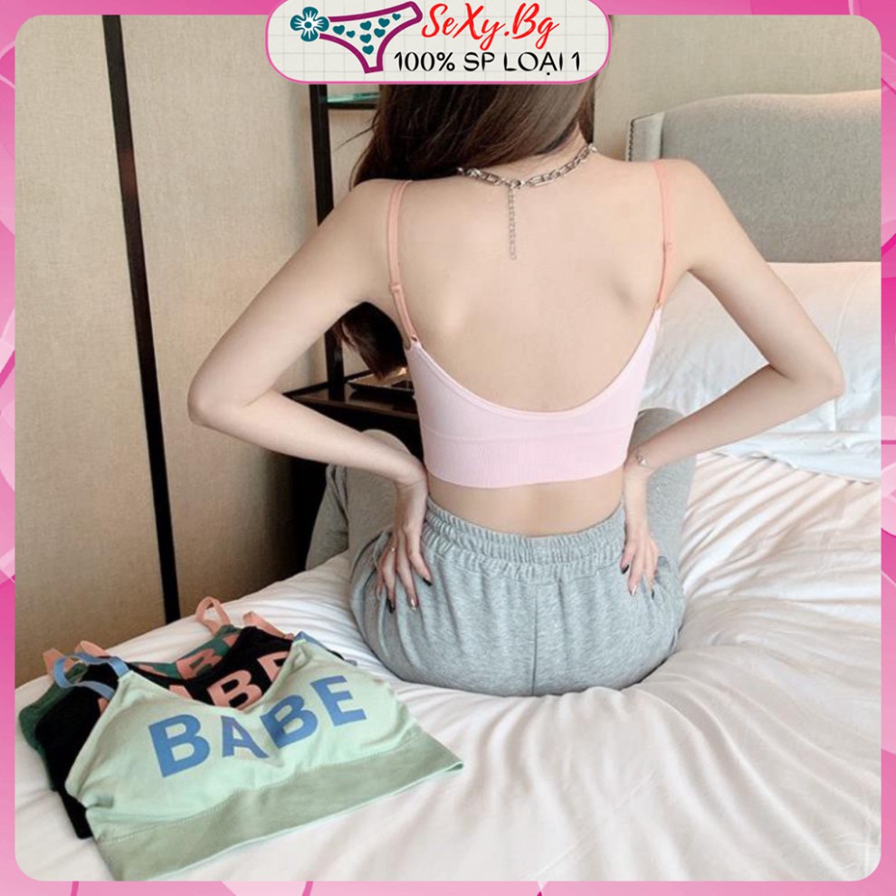 Áo bra nữ hở lưng áo tập nâng ngực áo tập nhẹ mẫu mới BABE | BigBuy360 - bigbuy360.vn