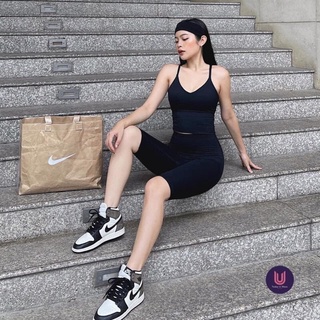 Quần tập legging đùi nữ