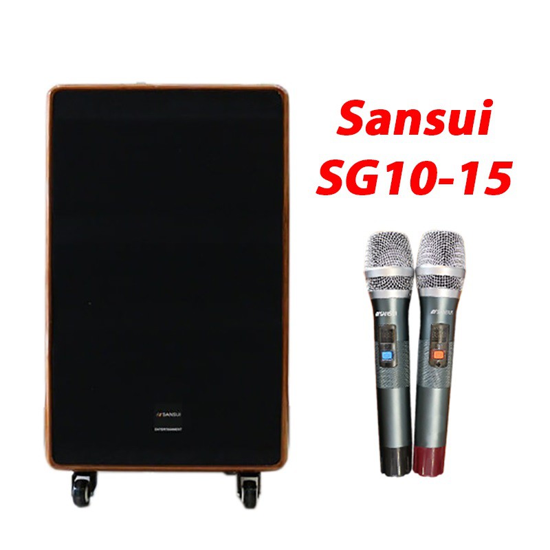 [Mã ELHACE giảm 4% đơn 300K] Loa kéo di động Sansui SG10-15