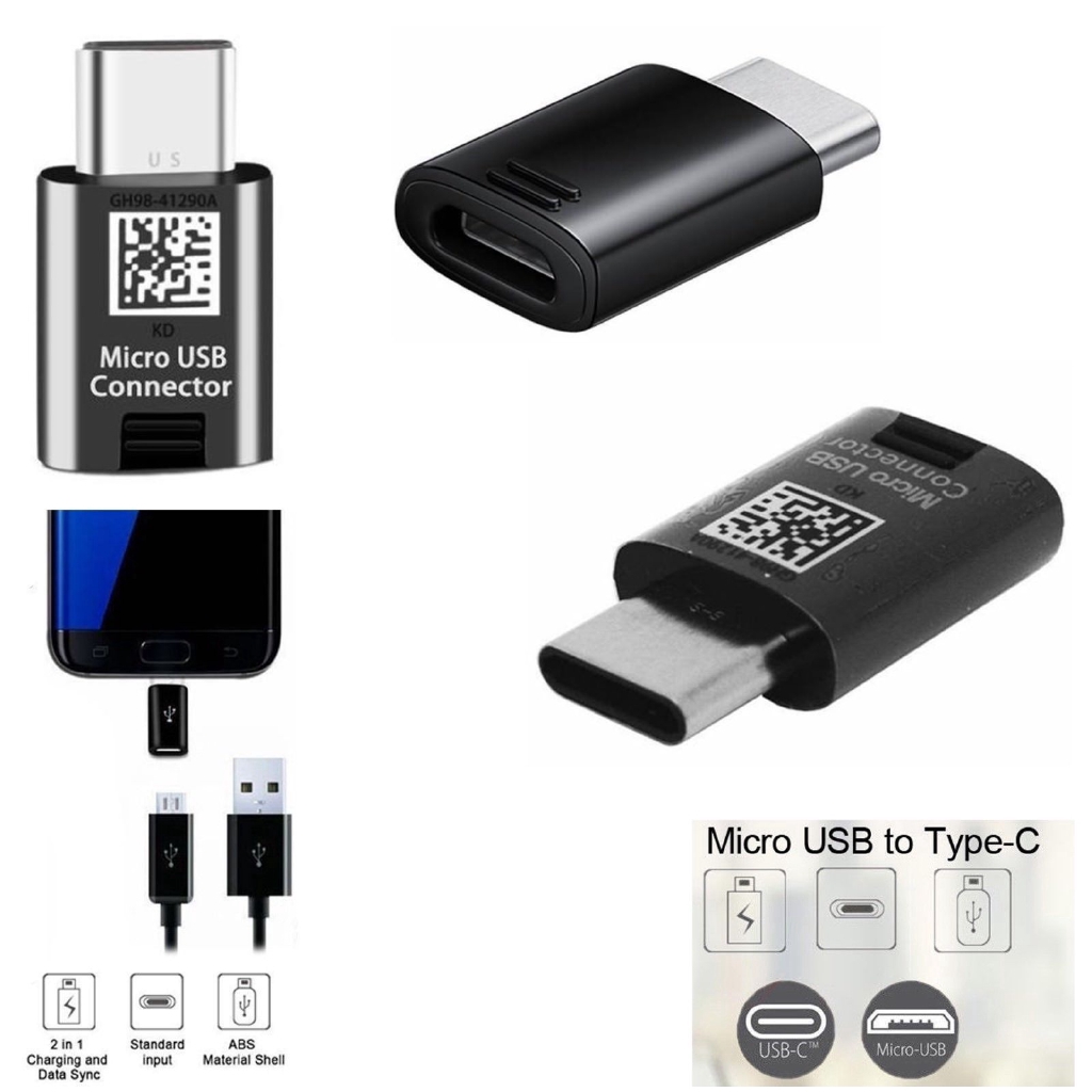 Bộ chuyển đổi đầu USB sang Type-C cho điện thoại Samsung Galaxy S8 S8 Plus Note