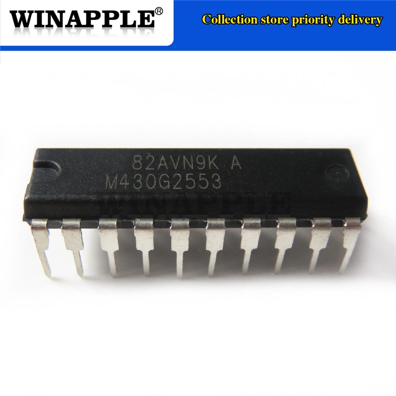 Bộ 2 Linh Kiện Điện Tử MSP430G2553IN20 MSP430G2553IN MSP430G2553 M430G2553 DIP-20