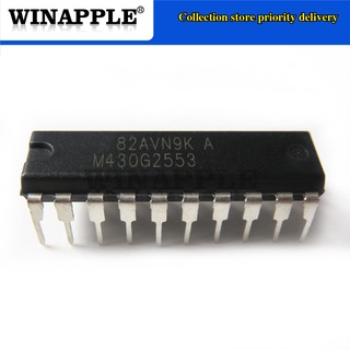 Bộ 2 linh kiện điện tử msp430g2553in20 msp430g2553in msp430g2553 m430g2553 dip-20