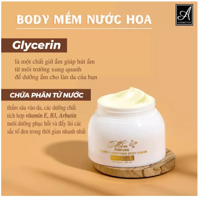 [ Hàng Chính Hãng ] Kem Body Mềm A