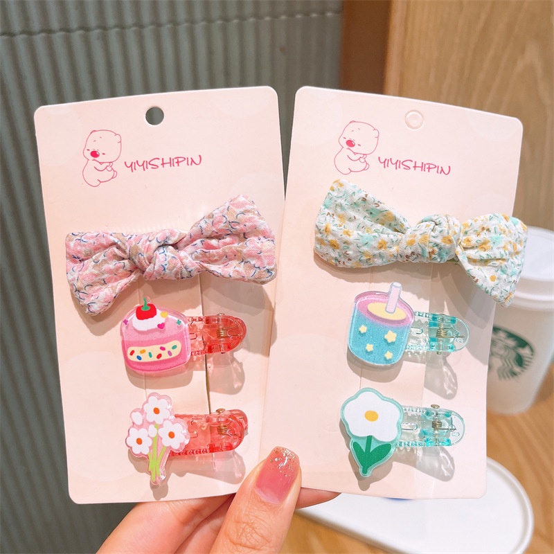 sét 3 kẹp tóc cho bé (s55)