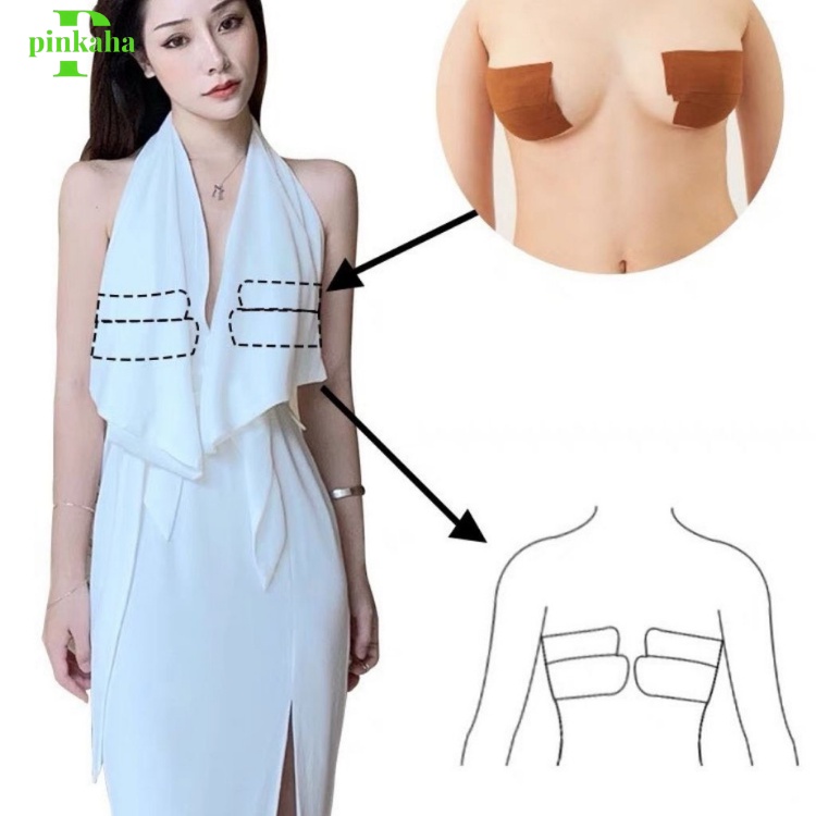 Miếng dán nâng ngực, cuộn dán ngực tạo được nhiều kiểu nâng ngực đa năng PINKAHA B05