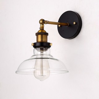 Đèn tường giá rẻ chóa thủy tinh Phi 250
