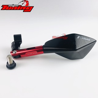 Kính ( gương) trái chiếu hậu - Màu đỏ Red SaigonTuning