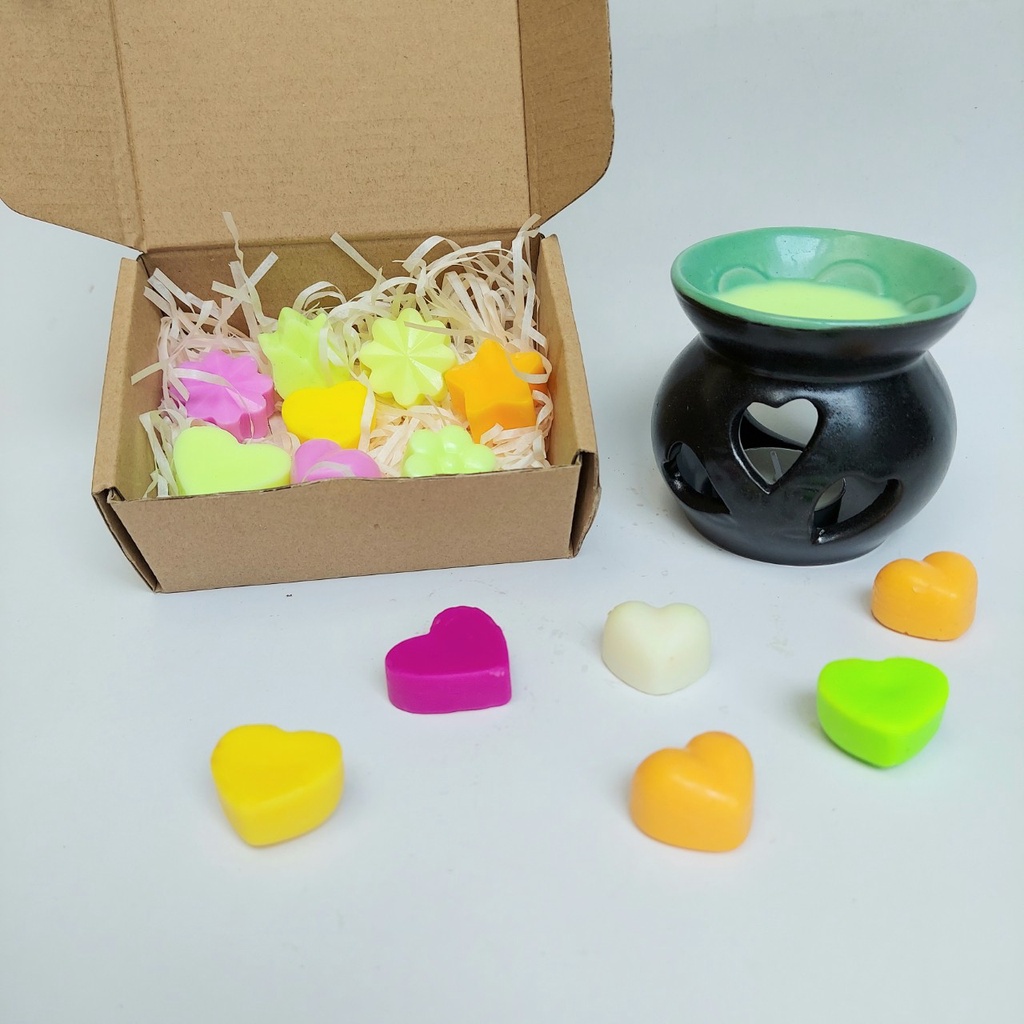 Sáp Thơm Tinh Dầu Wax Melt Nhiều Mùi Dùng Đốt Hoặc Treo Giúp Thơm Phòng, Tủ Quần Áo, Toilet