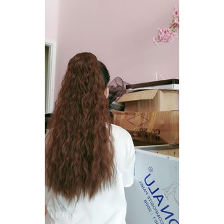tóc cột xù quấn dây