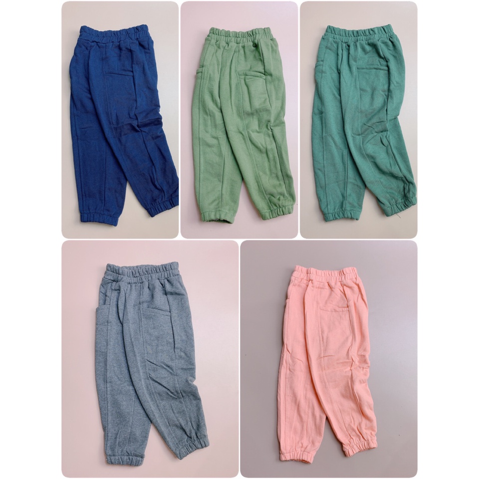 Quần nỉ Sofia Candy gân giữa trơn nhiều màu 2 - 10y - Bảng màu 2