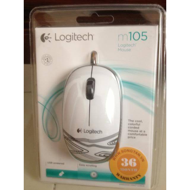 Chuột Logitech M105 Chính Hãng BH 36 tháng.