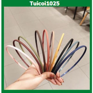Cài tóc nhựa size 0.5 cm đủ màu