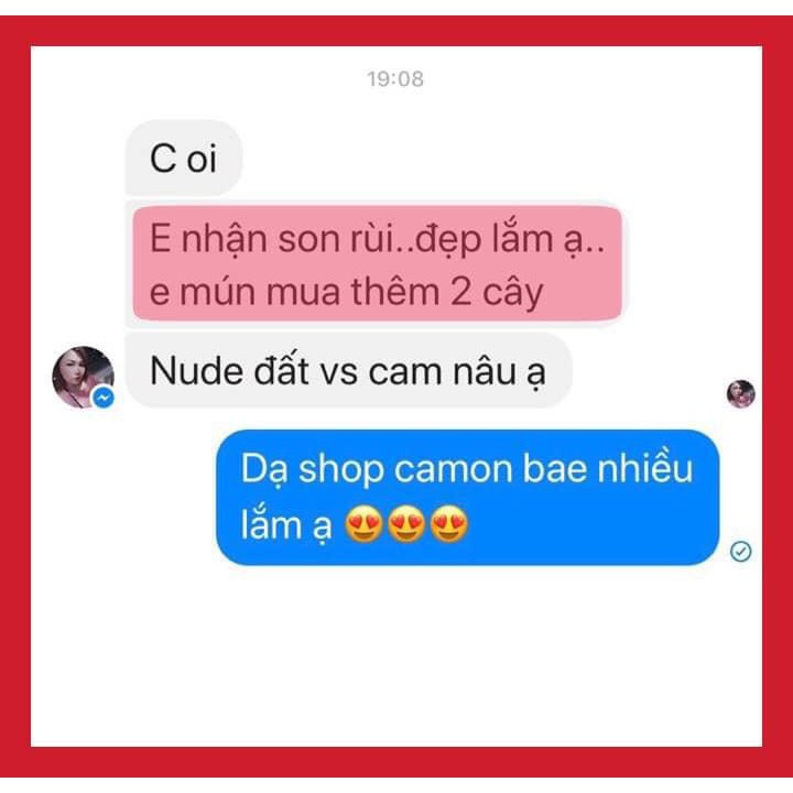 SON BERNICE SIÊU LÌ MÀU 09 NUDE ĐẤT-CHÍNH HÃNG 100%-AN TOÀN MẸ BẦU