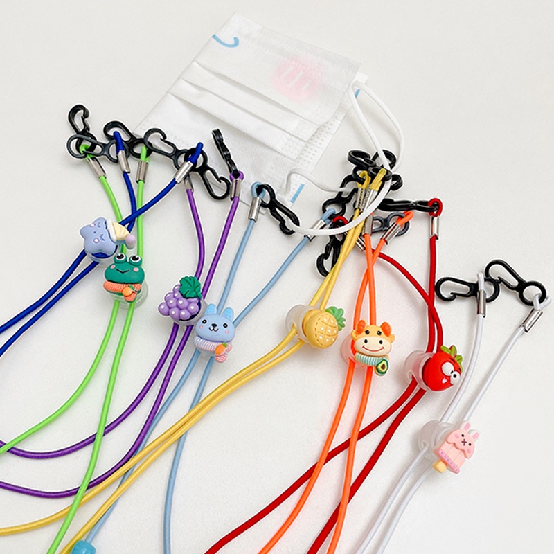 Dây Đeo Khẩu Trang Kiểu Hoạt Hình Hàn Quốc Xinh Xắn Cho Bé