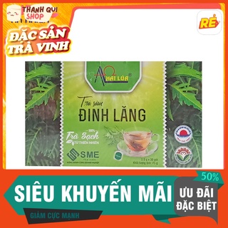 Hộp 30 gói sâm đinh lăng túi lọc hai lúa 75g