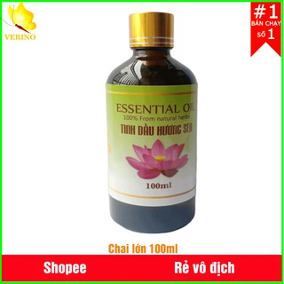 Tinh dầu Hương Sen 100ml - Tinh dầu Tùy chọn mùi