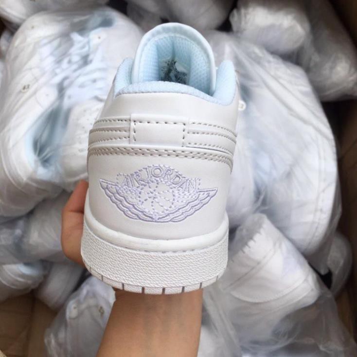 [ ẢNH THẬT ] Giày sneaker jd1, jordan 1 trắng thấp cổ | BigBuy360 - bigbuy360.vn