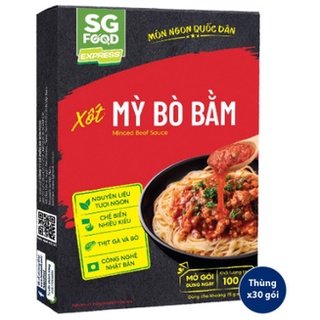 Xốt mỳ bò bằm 100g