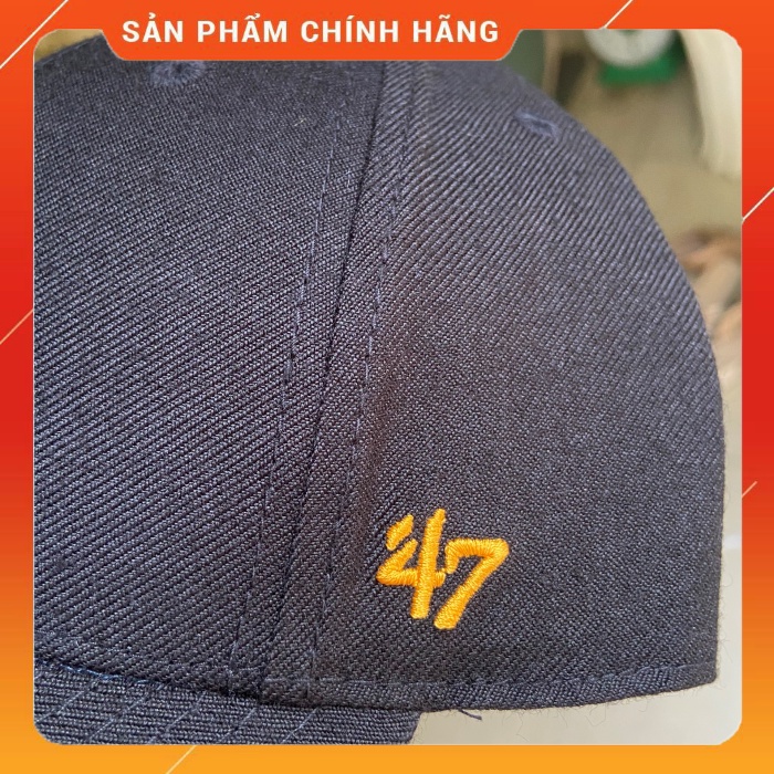 Mũ Nón 47brand x MLB Logo P Form Cứng Xuất Xịn Kèm Hình Thật