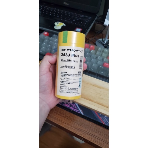 Băng keo 3M băng keo giấy Tape Mod bàn phím cơ custom - Masking Tape | Tape PCB | Cuộn 2cm x 18m