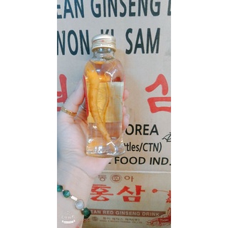 Nước sâm có củ Wonkisam Hàn Quốc (hộp 10 chai)
