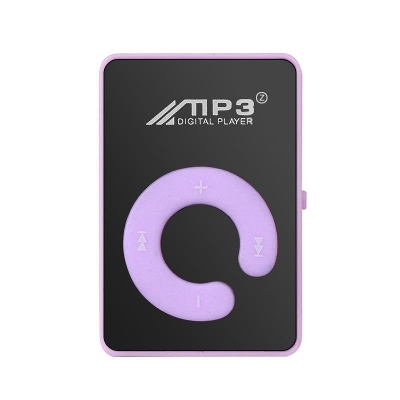 Máy nghe nhạc MP3 mini hỗ trợ thẻ nhớ 8GB TF kèm cáp USB