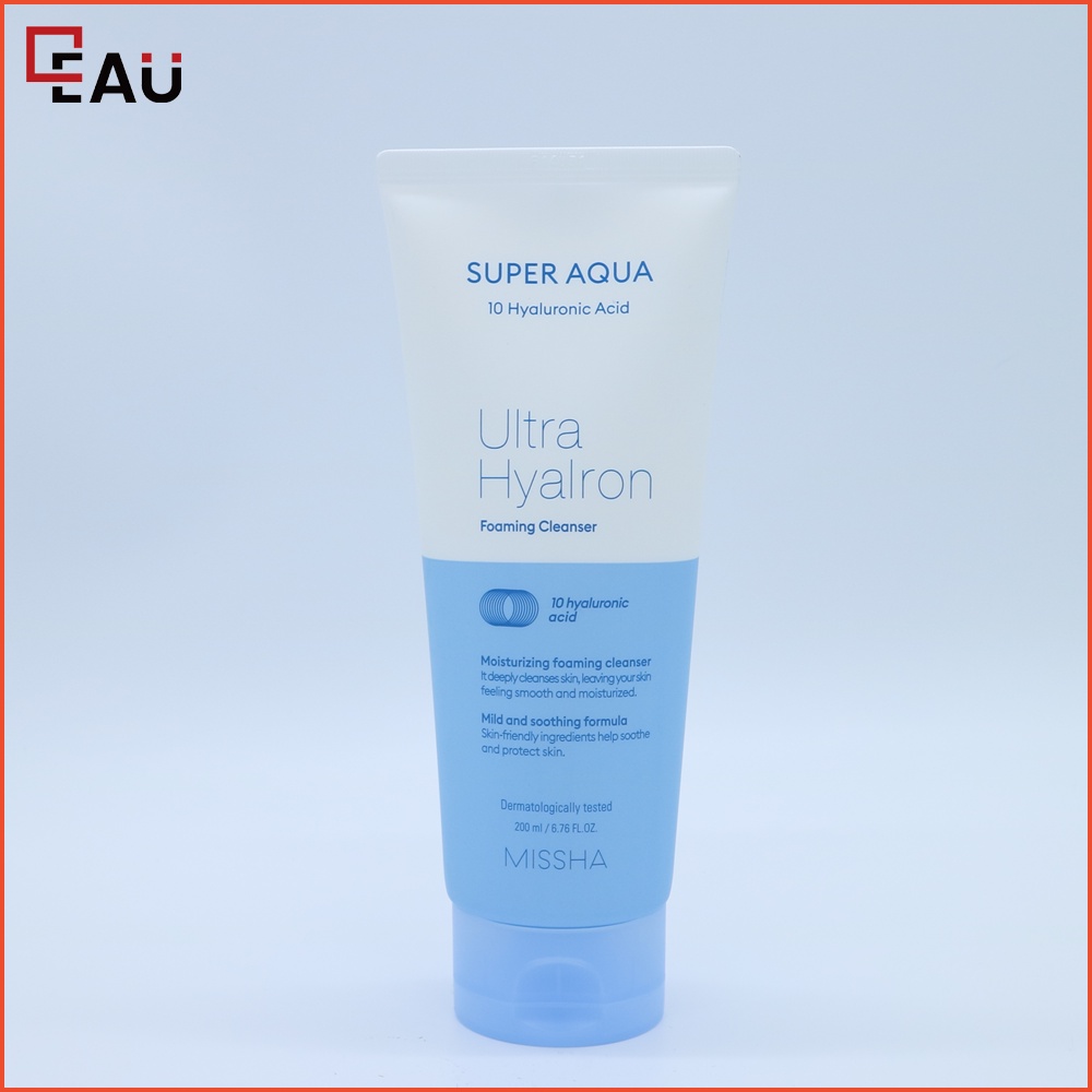 [Missha]🚀READY🚀 Super Aqua Ultra Hyalon Foaming Cleanser 200 ml