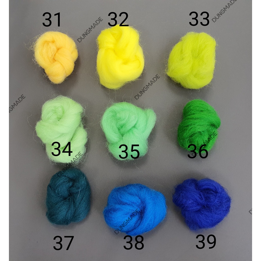 Len chọc needle felting 5g