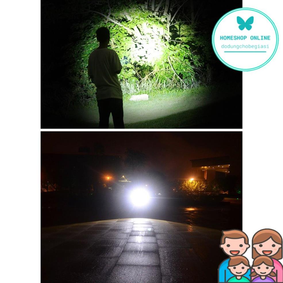 Đèn pin mini bỏ túi T1 siêu sáng có thể sạc lại, hàng cao cấp, có zoom