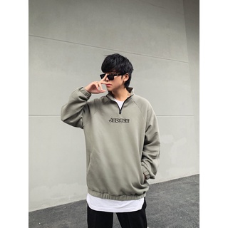 Áo sweater half zip JSPACE