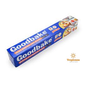 Giấy nến nướng bánh không thấm dầu Goodbake - Cuộn 30cm x 5m -Dùng để lót nướng bánh, dùng tốt cho nồi chiên không dầu