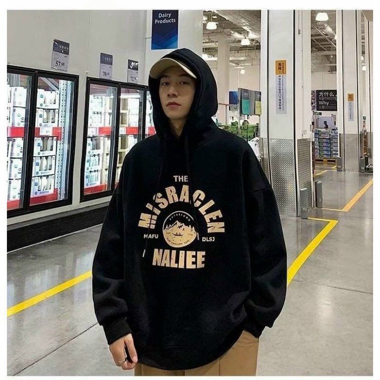 &lt; FREESHIP &gt; Áo hoodie vải nỉ, sweat hàn quốc vải dày dặn, bao đẹp, bao chất