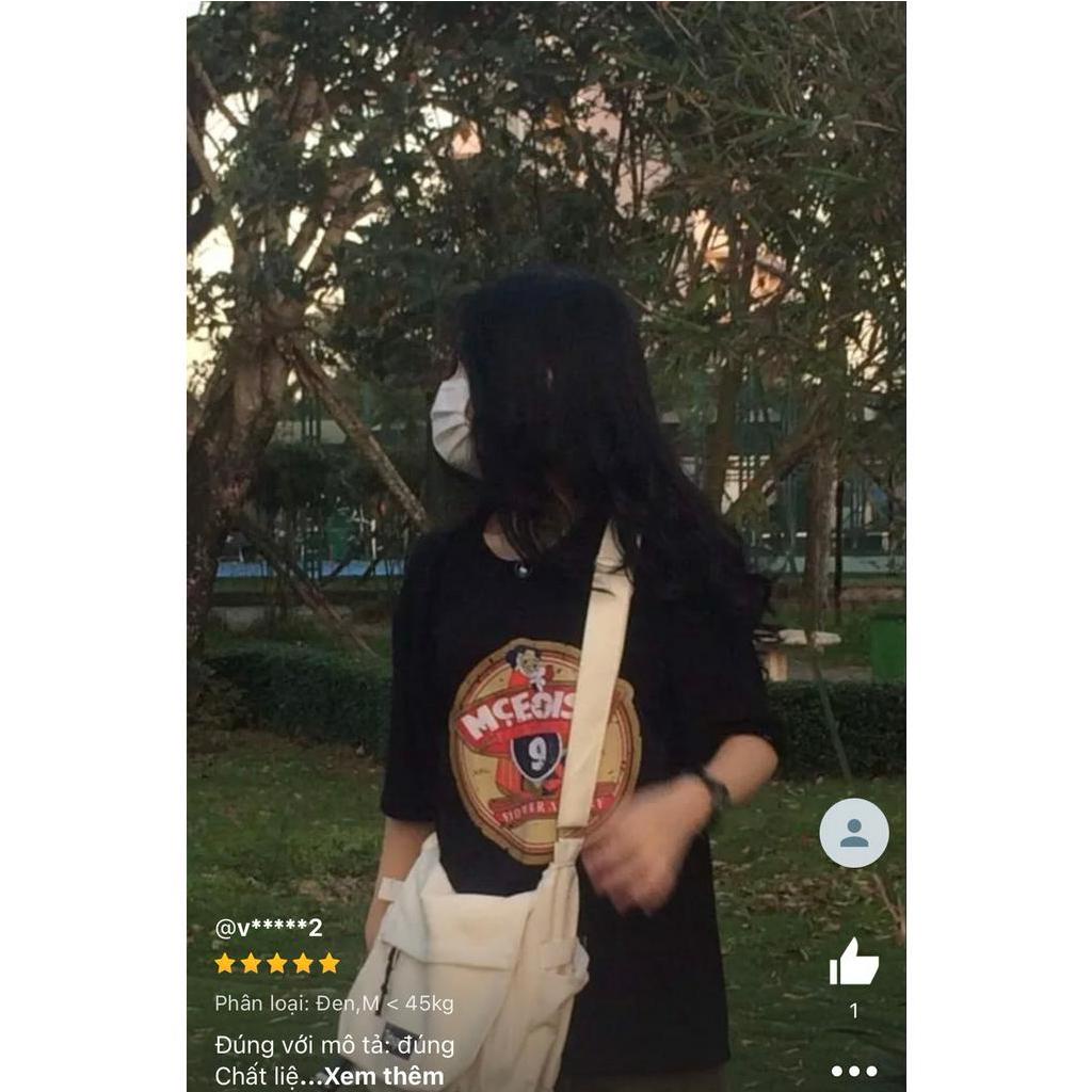 Áo Thun TAY LỠ - Áo Phông MCCOIST Basic Unisex Nam Nữ Form Rộng Thời Trang Hàn Quốc Ullzang NUPAKACHI