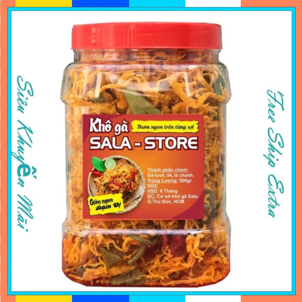 1KG💖KHÔ GÀ LÁ CHANH THƠM NGON | HẠN SỬ DỤNG 6 THÁNG box.shop.34