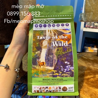 Taste of the wild thức ăn hạt cho mèo túi 500g