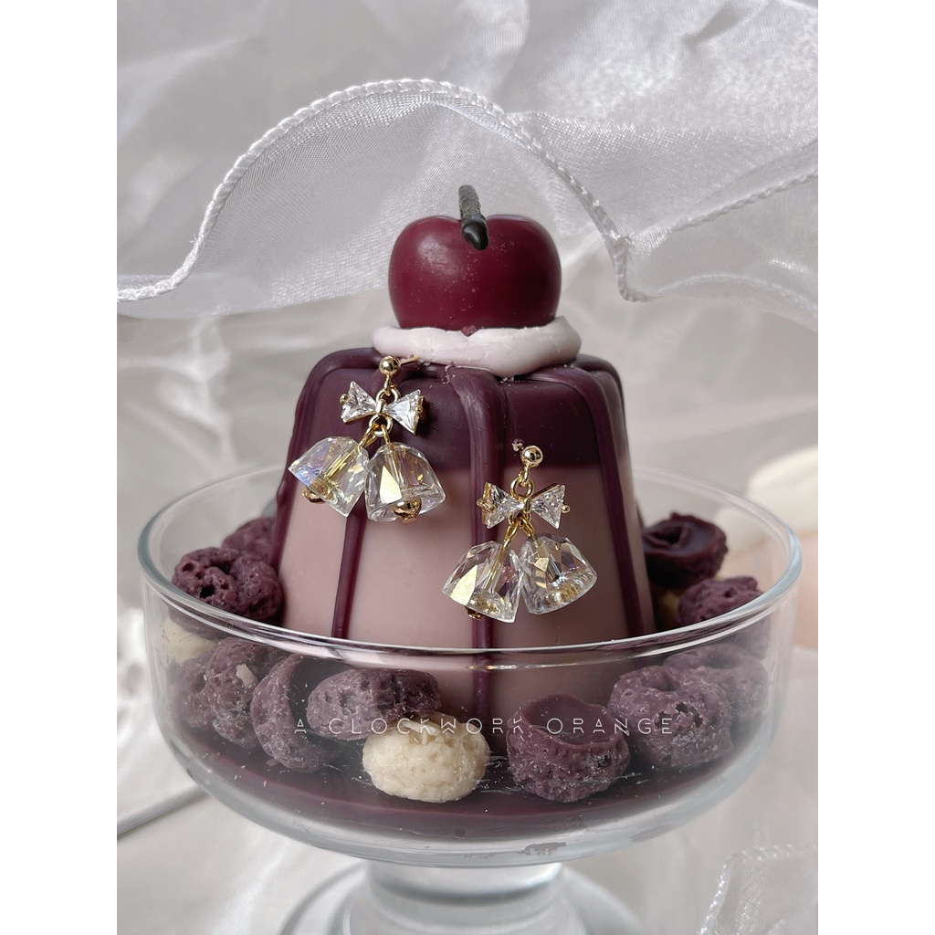 2022 Bông Tai Pha Lê Nơ