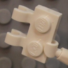 LEGO Tấm Đế1x2  Với 2 Vòng Kẹp Ngang ID 60470