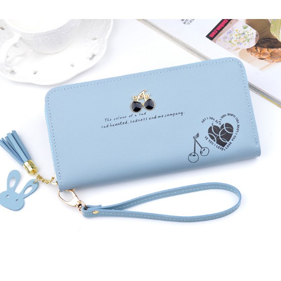 Bóp Ví Nữ CHERRY HEART Love You Quá Dễ Thương Y-2017 | BigBuy360 - bigbuy360.vn