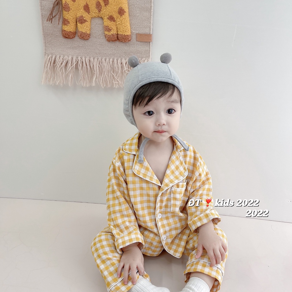 SALE BỘ PIJAMA  XỐP MỀM MỊN CHO BE TRAI BÉ GÁI SIZE 10-20KG(DXOP)