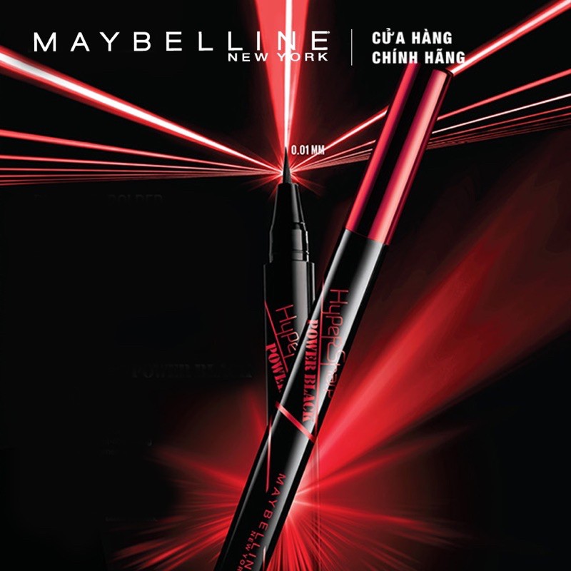 Kẻ Mắt Nước Maybelline New York Hyper Sharp Power 0,5g - Đen