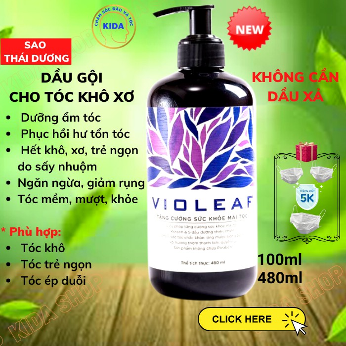 Dầu gội dưỡng Tóc 2 trong 1 Dược liệu THÁI DƯƠNG phục hồi tóc hư tổn giảm rụng tóc sạch gàu ngứa