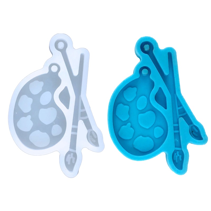 Khuôn Làm Bông Tai / Móc Khóa / Vòng cổ Bằng Nhựa Epoxy Độc Đáo Cho Nữ