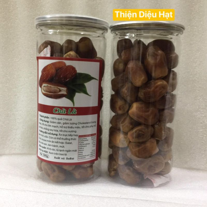 Quả Chà Là tạo ngọt  nhập khẩu Dubai giá tốt  lọ-500gr