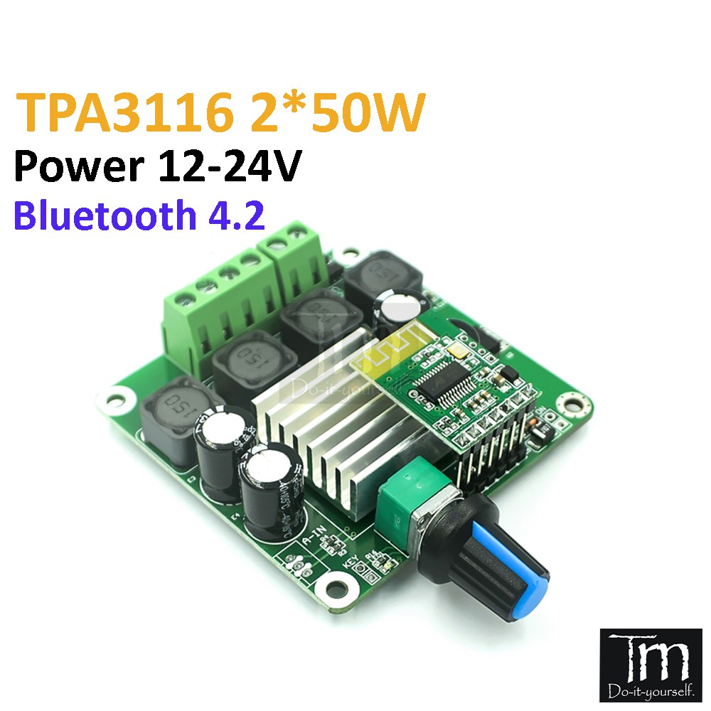 Mạch Loa Bluetooth 2*50W TPA3116