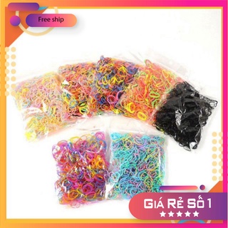500 dây chun cột tóc, buộc tóc đủ màu đẹp dễ thương style hàn quốc phukienvppbinhduong
