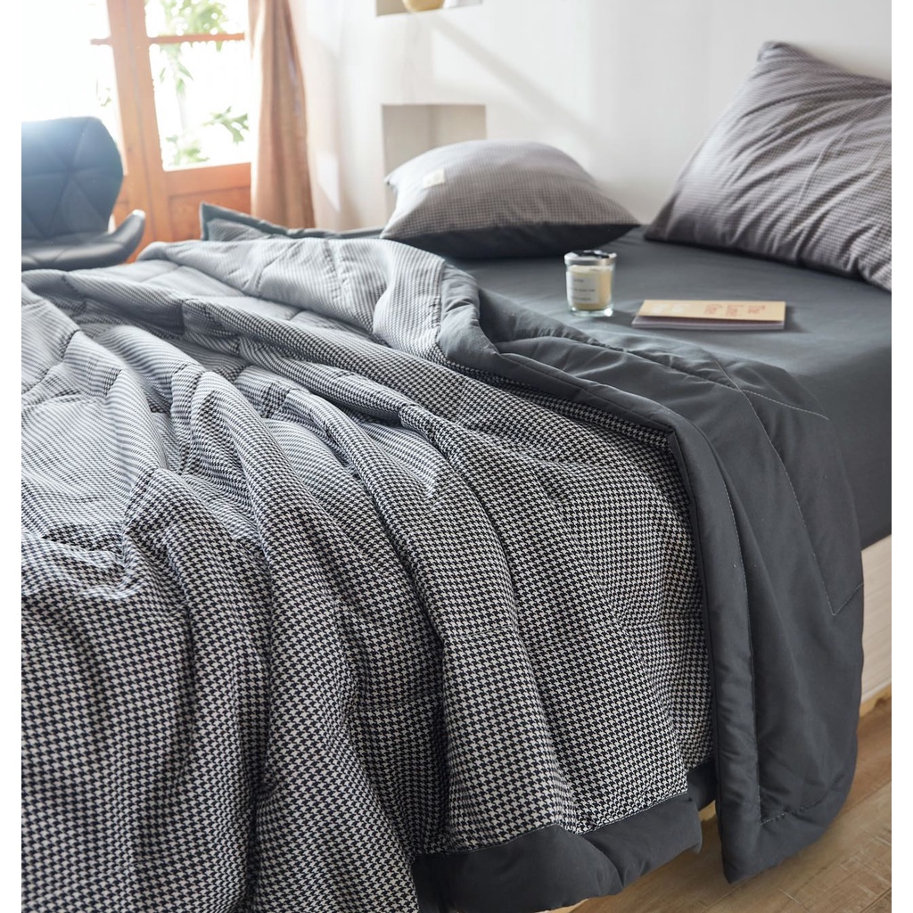 Bộ Chăn Ga Gối 4 Món Cotton Tici Chăn Trần Bông - Chăn Hè | BigBuy360 - bigbuy360.vn